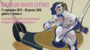 Lire la suite à propos de l’article Dimanche 12 janvier 2020 à 11 h 30 : Exposition Francis Bacon au Centre Pompidou